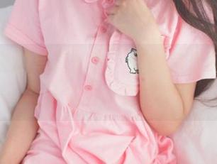 不同寻常的写真体验，少女秩序和她的无圣光白丝女仆。